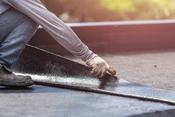 Professional Crawl Space Encapsulation technician working in Bellefontaine, OH